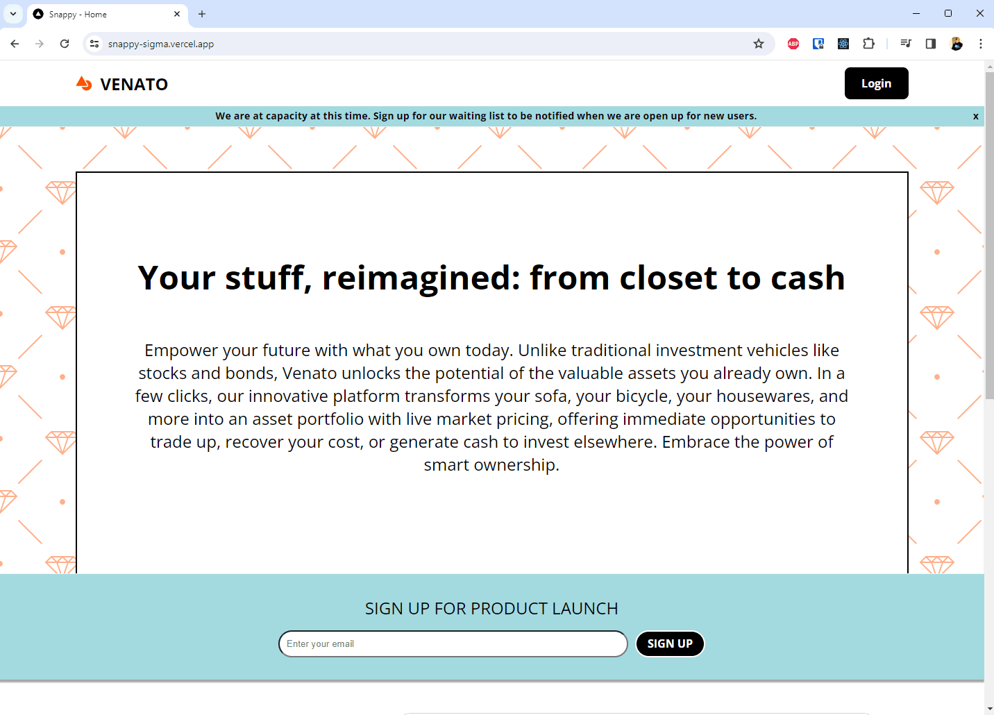 Venato Website
