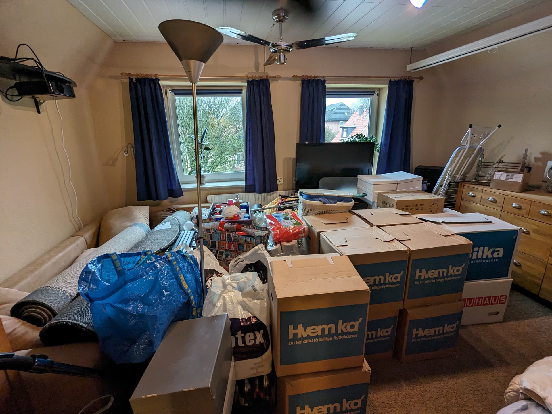 My room before