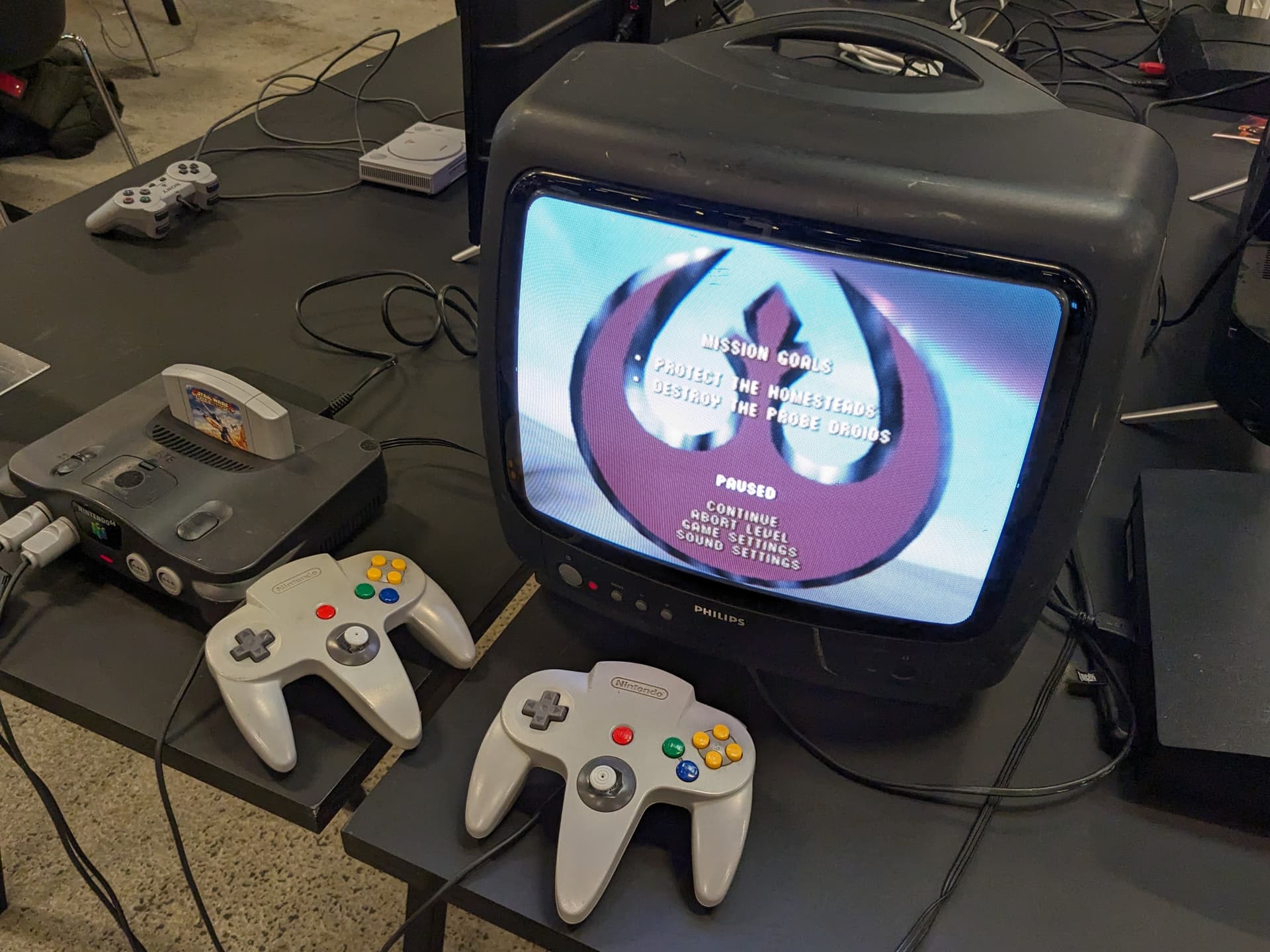 Retro gaming hardware